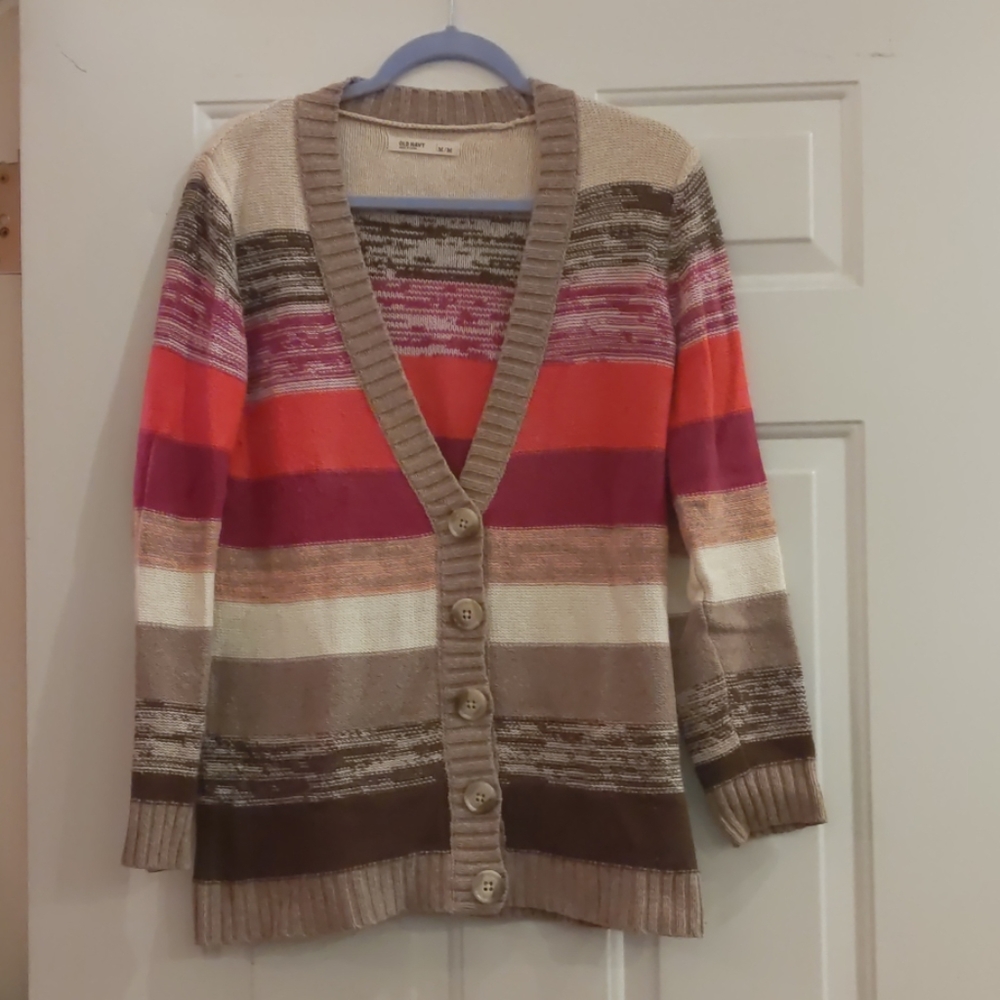 Striped Cardigan